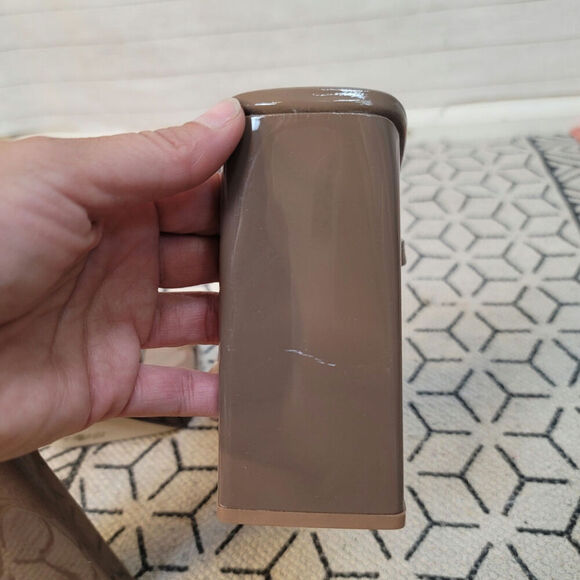 Jeffrey Campbell Hustler Platform Sandal in Taupe Patent, sz 10 - Picture 8 of 14